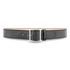 1-3/4 Hi-Gloss Leather Garrison Belt with Nickel Buckle