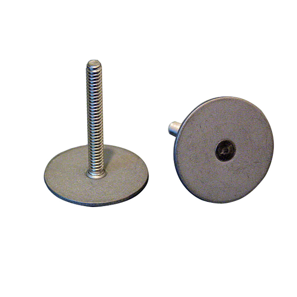 Weld Mount .75" Tall Stainless Stud w/