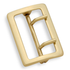 2-1/4 Sam Brown Belt Buckle (Gold)