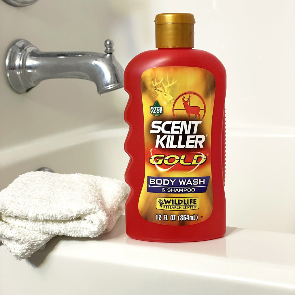 Wildlife Research Scent Killer Gold Soap/Shampoo 12 oz. - Effective Odor Eliminator
