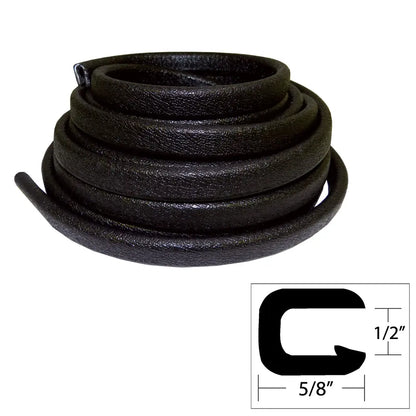 TACO Flexible Vinyl Trim - 1/2" Opening x "W x 25&