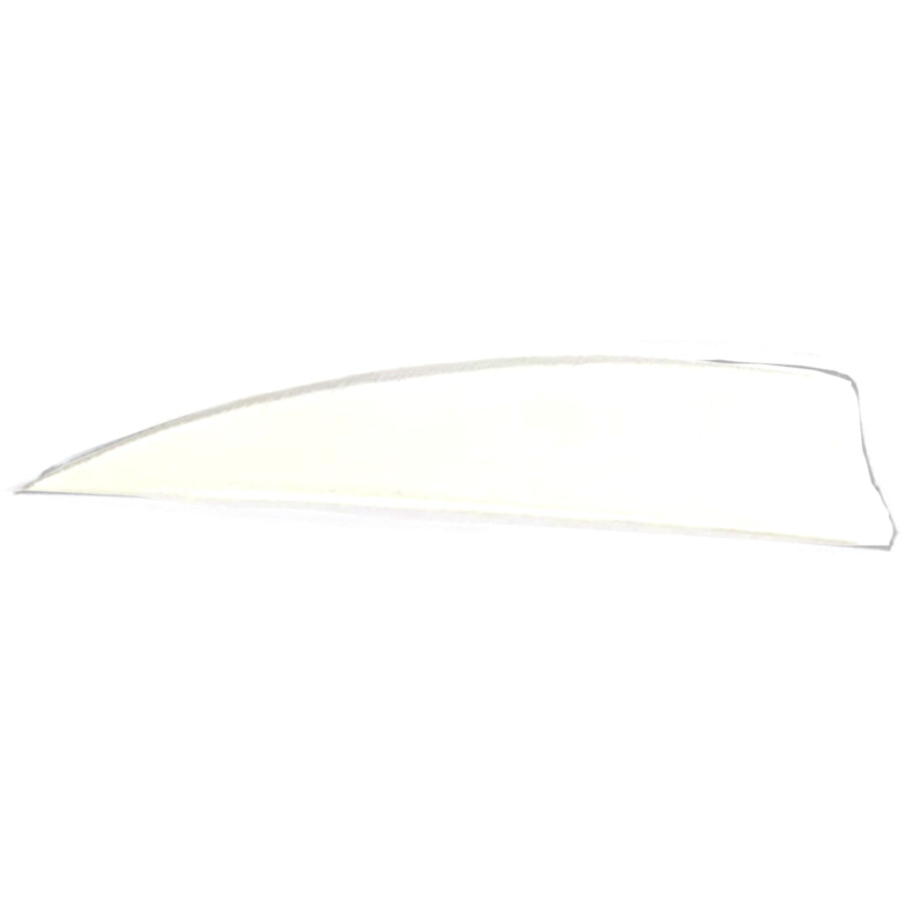 Trueflight Shield Cut Feathers White 3 in. RW 100 pk.