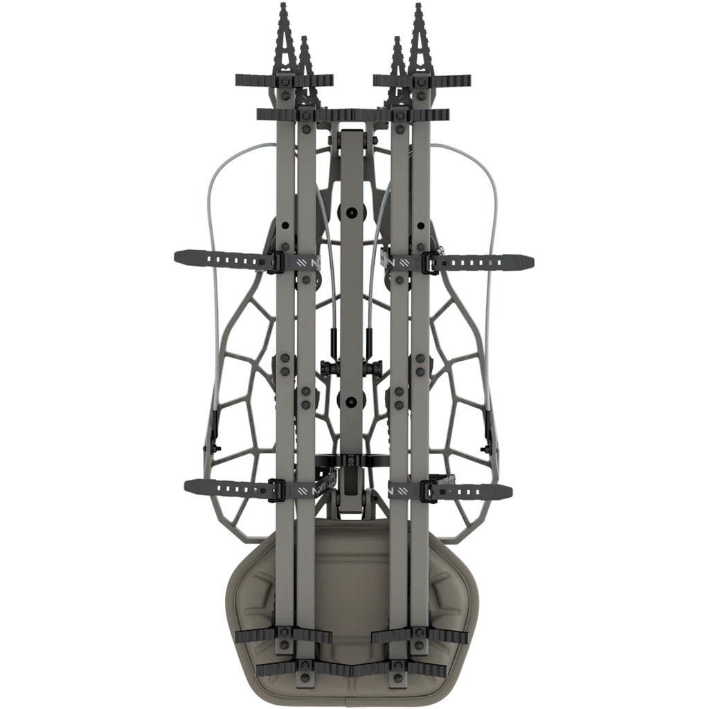 Novix Helo Hunt Ready Hang On Combo Classic Gray