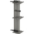 Novix Double Step Climbing Stick Classic Gray 4 Pack - Enhanced Stability and Safety
