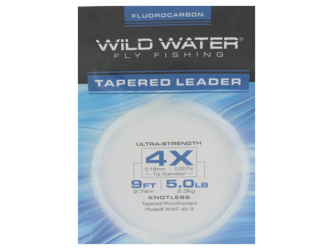 4X Fluorocarbon Leader, 9&