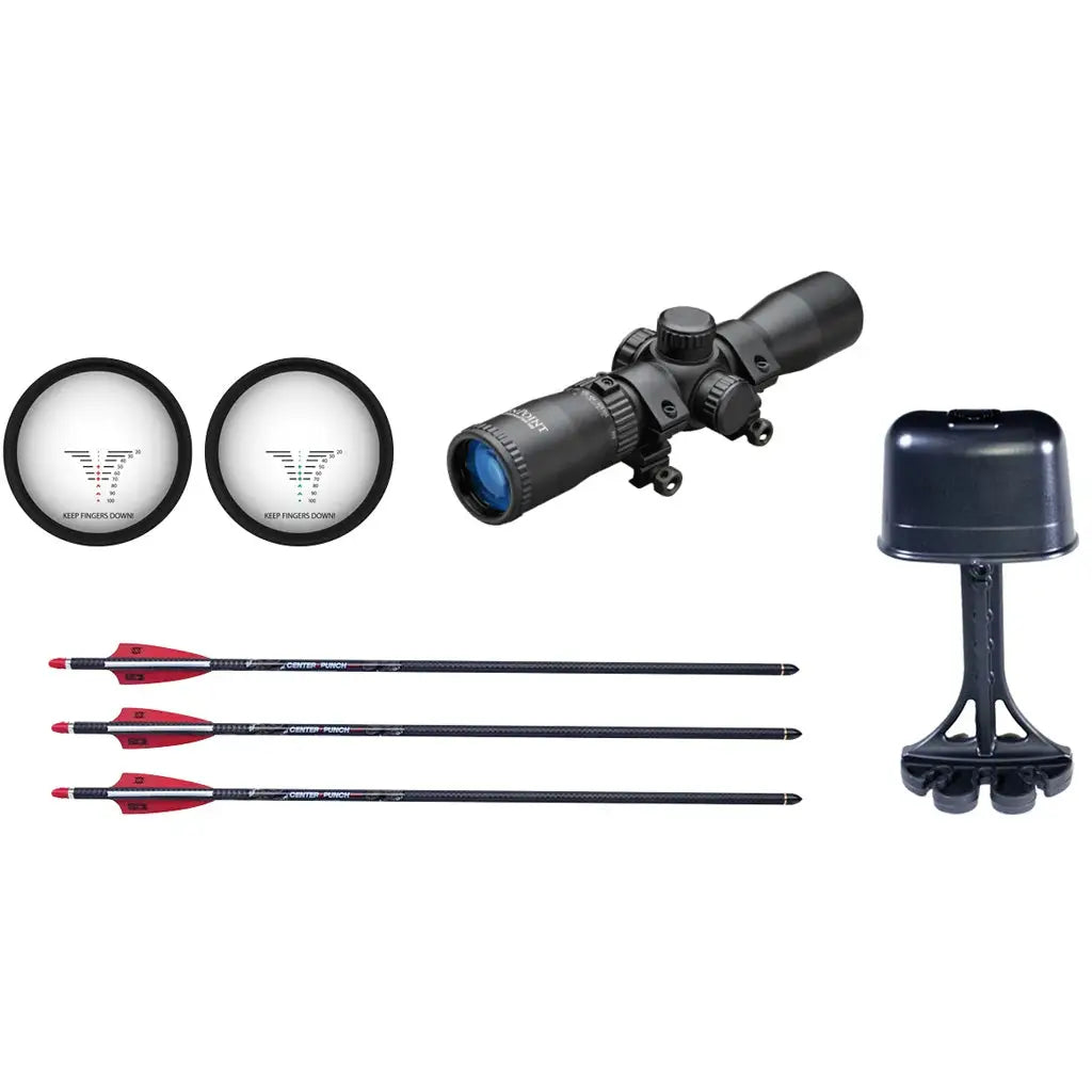 TenPoint TRX 26 Crossbow Package with ACUslide and MAXX Rangemaster 100 Scope - Moss Green
