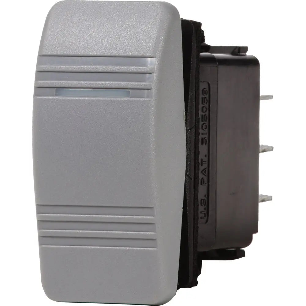 Blue Sea 7944 Contura III Switch SPDT - (ON)-OFF-ON - Gray [7944]