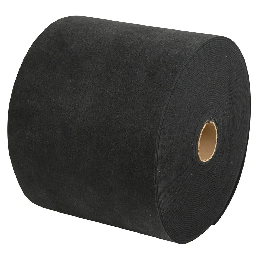 C.E. Smith Carpet Roll - Black - 18"W x 18&