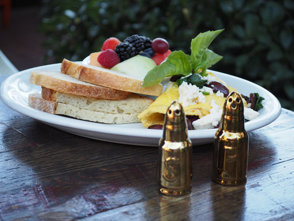 Bullet Salt &amp; Pepper Shakers