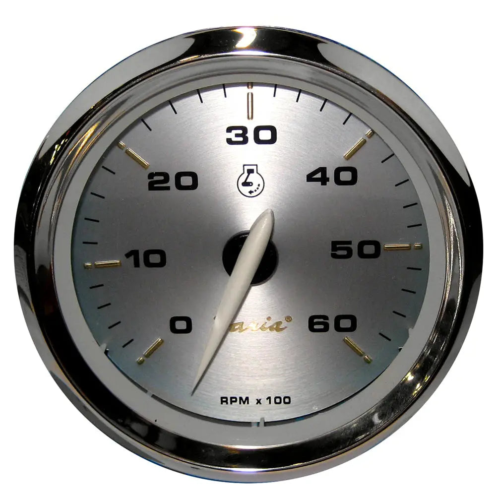Faria Kronos 4" Tachometer - 6,000 RPM (Gas - Inboard &amp; I/O) [39004]
