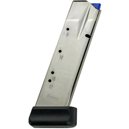 CZ Pistol Magazine 9mm 19 rd. Nkl 75, SP-01, Shadow 2 +2 Plastic Base