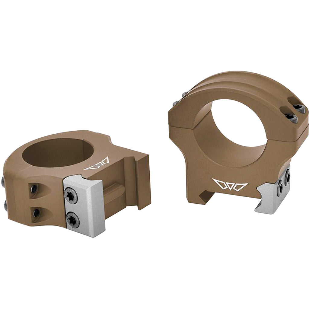 Warne Hyperlite Scope Rings Dark Earth 34mm Medium