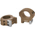 Warne Hyperlite Scope Rings Dark Earth 34mm Medium