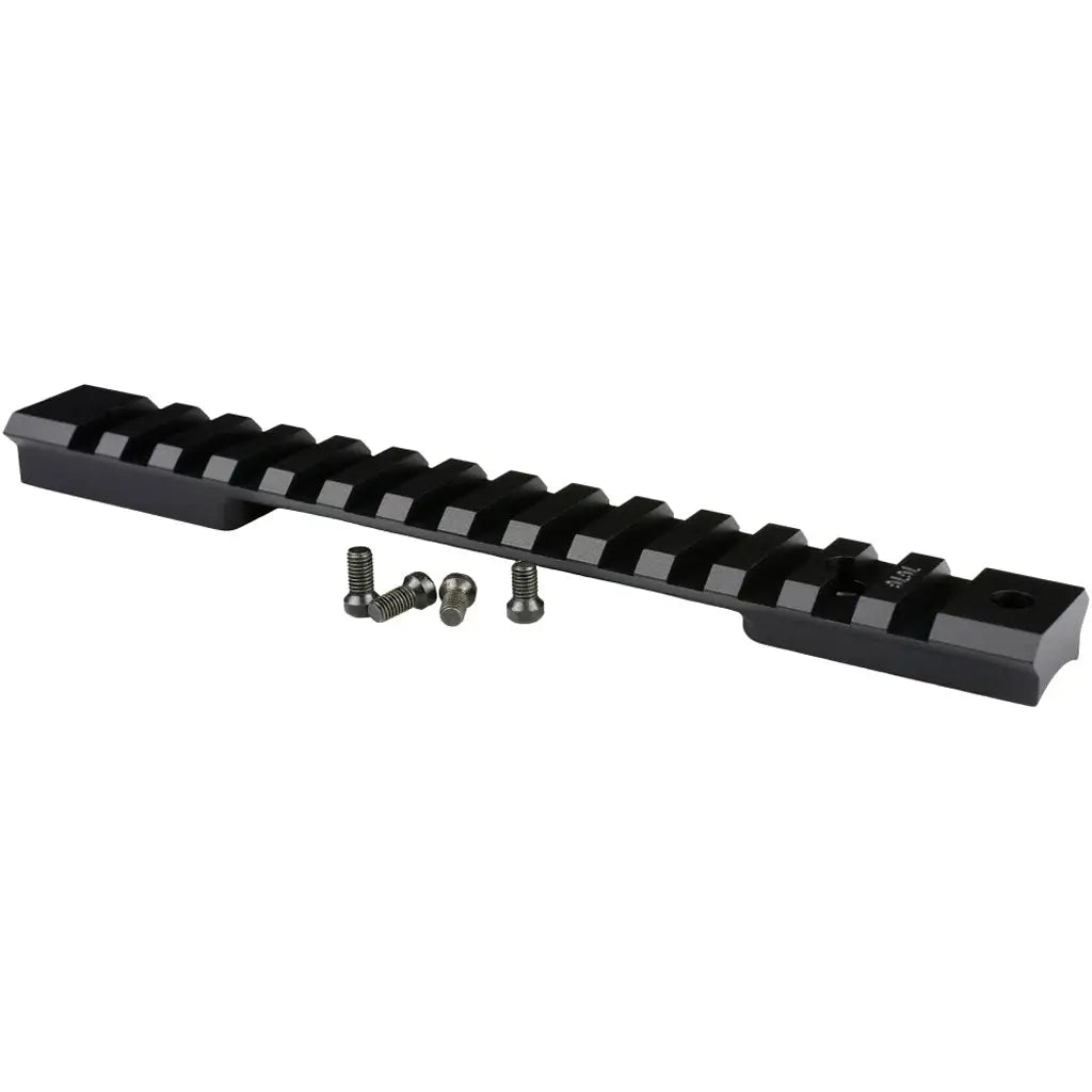 Warne Mountain Tech Tactical Rail Matte Black for Savage Short Action - Part 