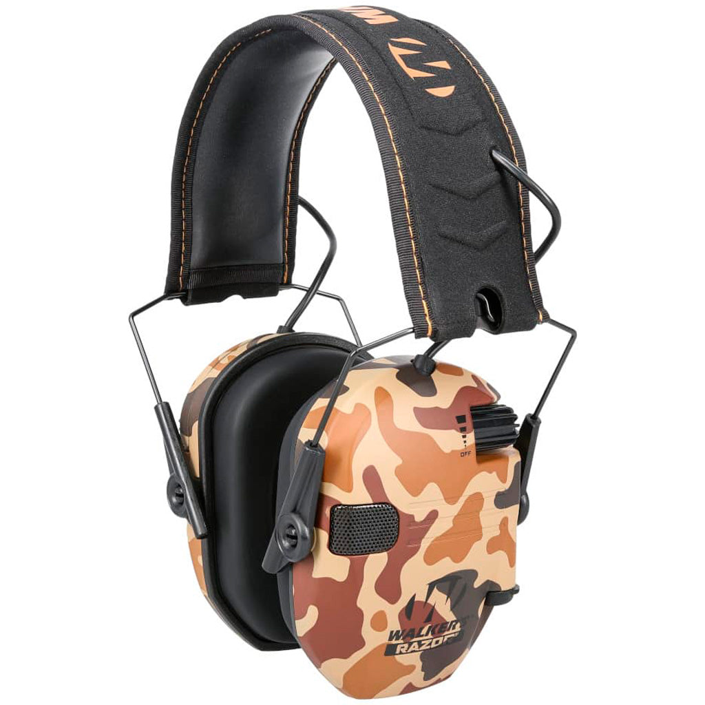 Walkers Razor Slim Electronic Muff Duck Camo