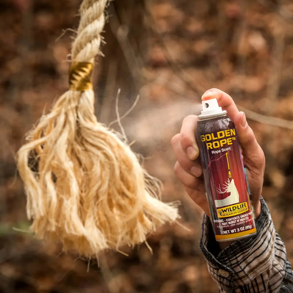 Wildlife Research Golden Rope Scent Spray 3oz - Attract Game Effectively