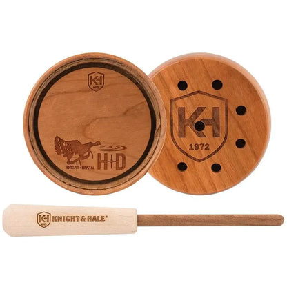 Knight and Hale HD Crystal Turkey Call Pot Call - Perfect for Turkey Hunting