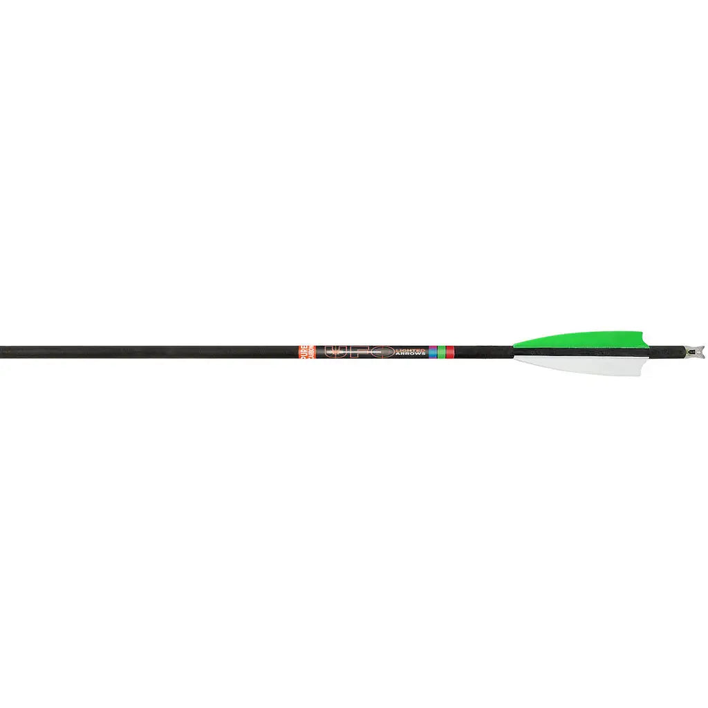 30-06 UFO Lighted Moon Nock Carbon Crossbow Bolt - Green - 20 in. - 3 Pack