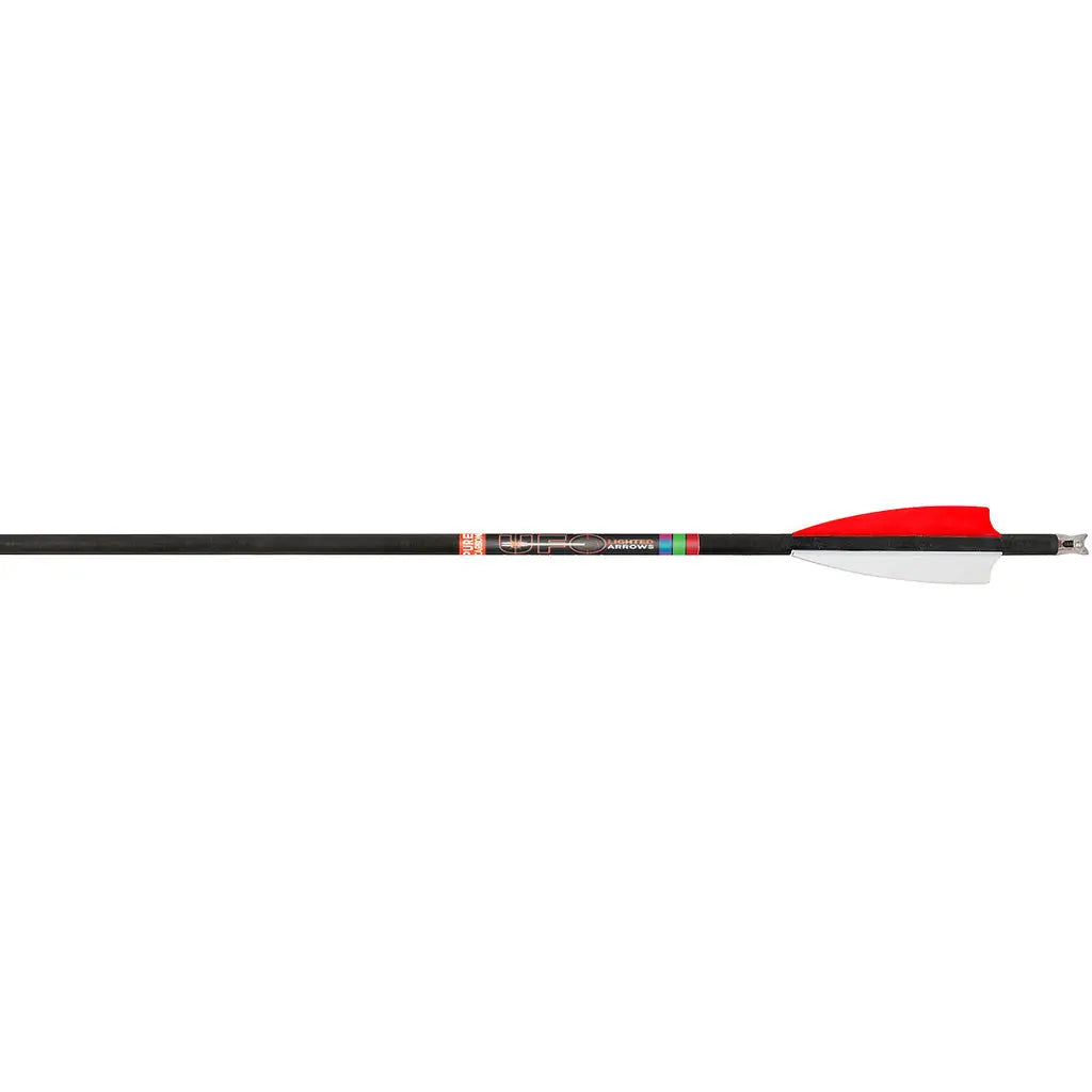 30-06 UFO Lighted Moon Nock Carbon Crossbow Bolt - Red 20 in. (3 Pack)