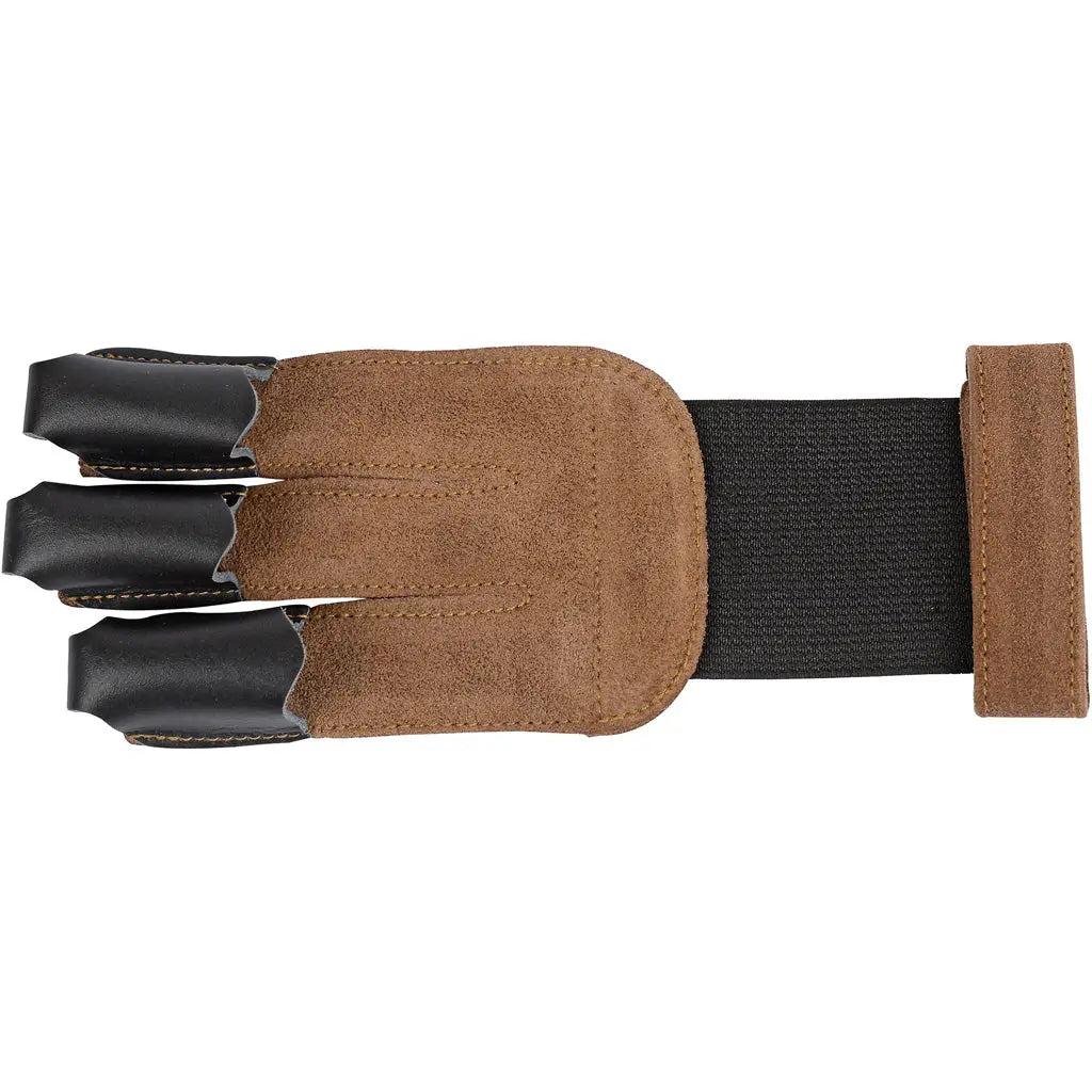 30-06 Leather Tip Shooting Glove 3 Finger Small - Durable Cowhide Suede