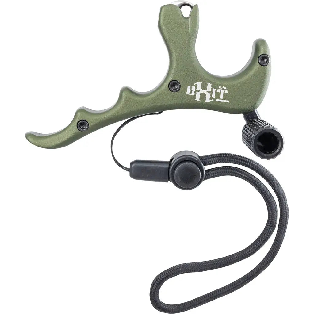 B3 Exit L4 Release 4 Finger OD Green with Lanyard