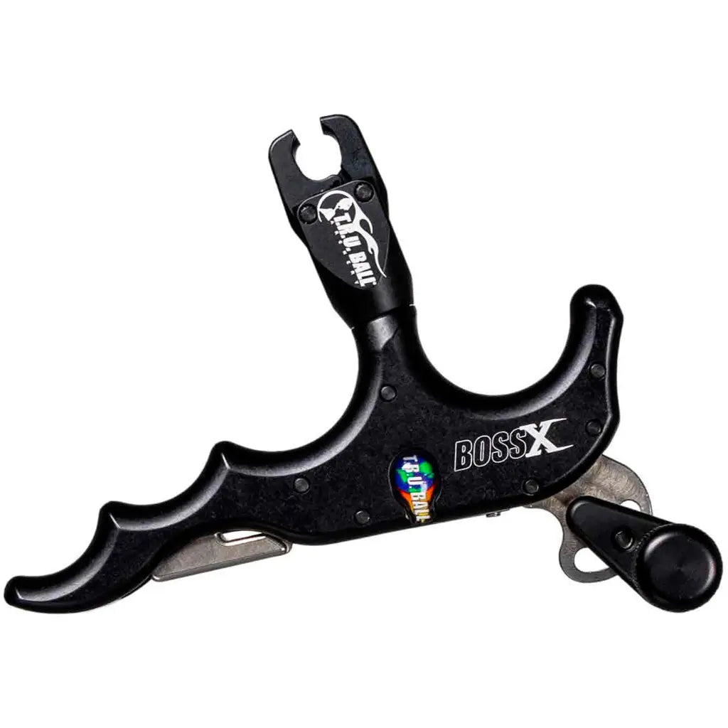 TRU Ball Boss X Release Black 4 Finger - Precision Archery Release