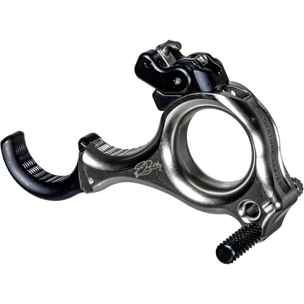 TRU Ball Fulkrum AC Flex Release Quick Silver Brass Medium - Precision Archery Release