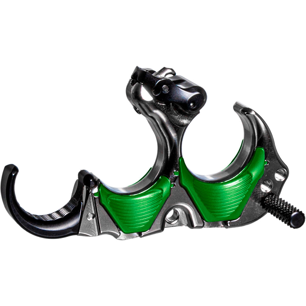 Tru Ball Aileron HBC Flex Release Green/Quick Silver Brass 3 Finger Medium