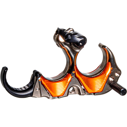 Tru Ball Aileron HBC Flex Release Orange/Quick Silver Brass 3 Finger Medium