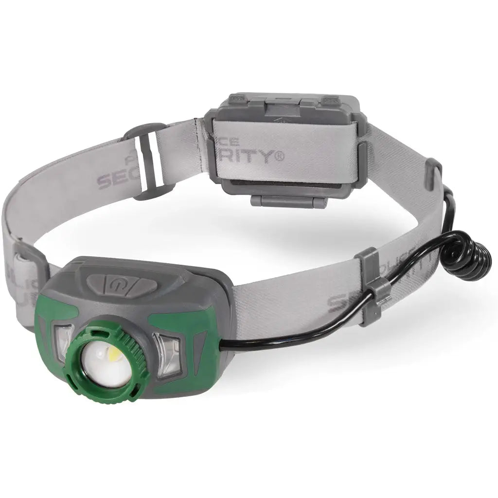 Police Security Twin Power Headlamp 800 Lumen - Ultimate Hands-Free Lighting Solution