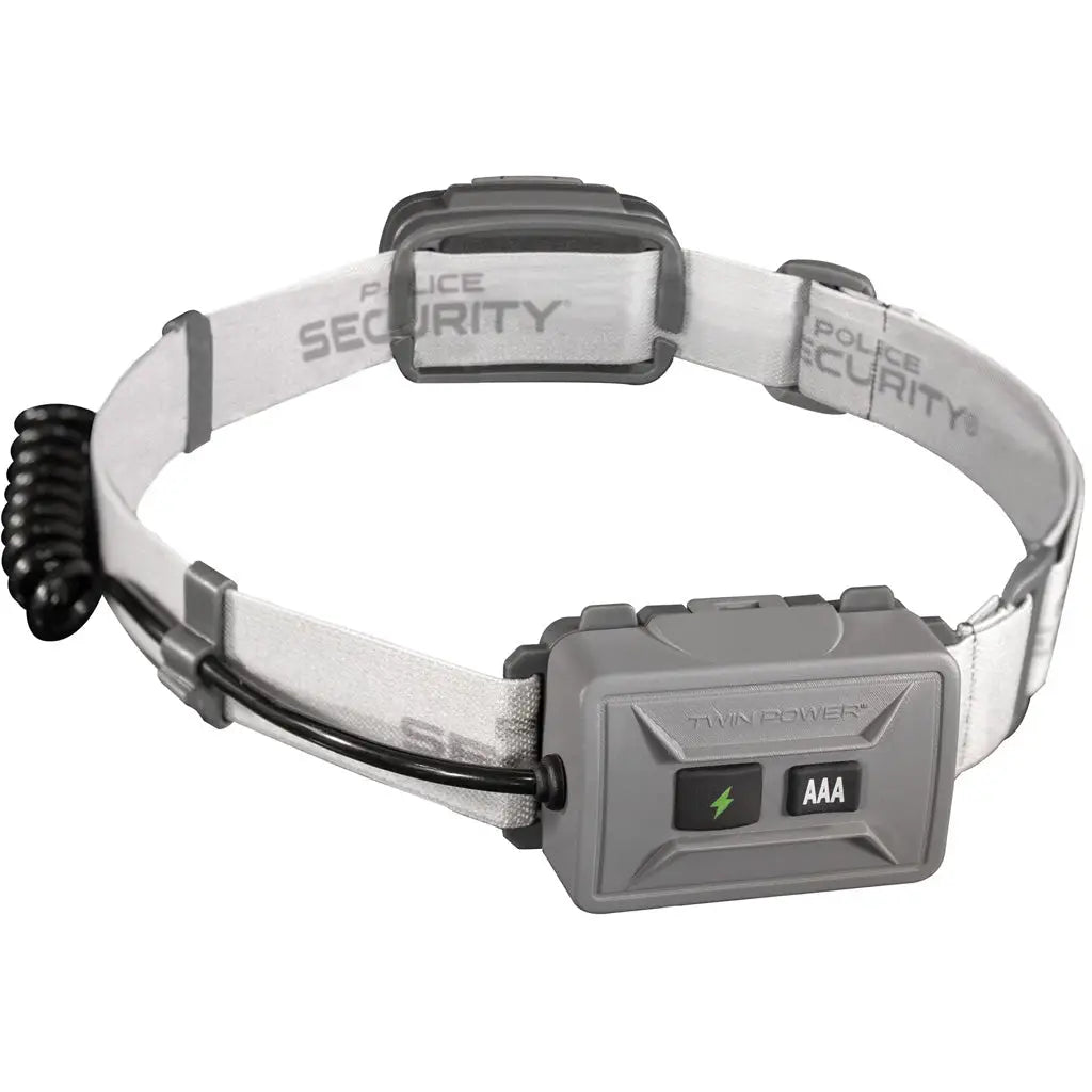 Police Security Twin Power Headlamp 800 Lumen - Ultimate Hands-Free Lighting Solution