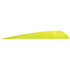 Gateway Parabolic Feathers Lime 5 in. RW 12 pk. - Perfect for Archery