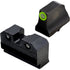 XS Sights R3D 2.0 Pistol Sights Green Glock Optic/Supp 17,19,22-24,26,27,31-36,38