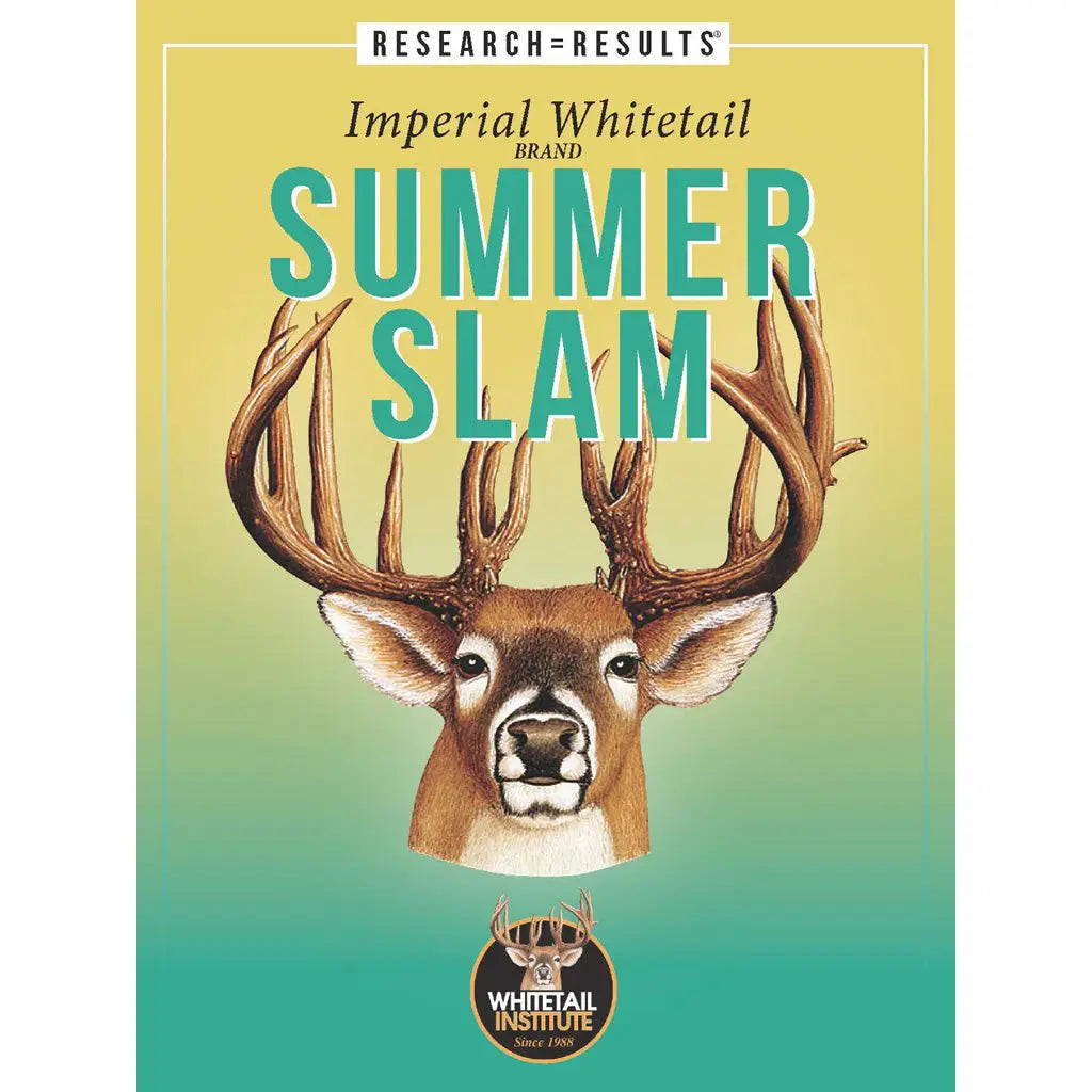 Whitetail Institute Summer Slam Seed 10.5 lb - High Protein Wildlife Attraction