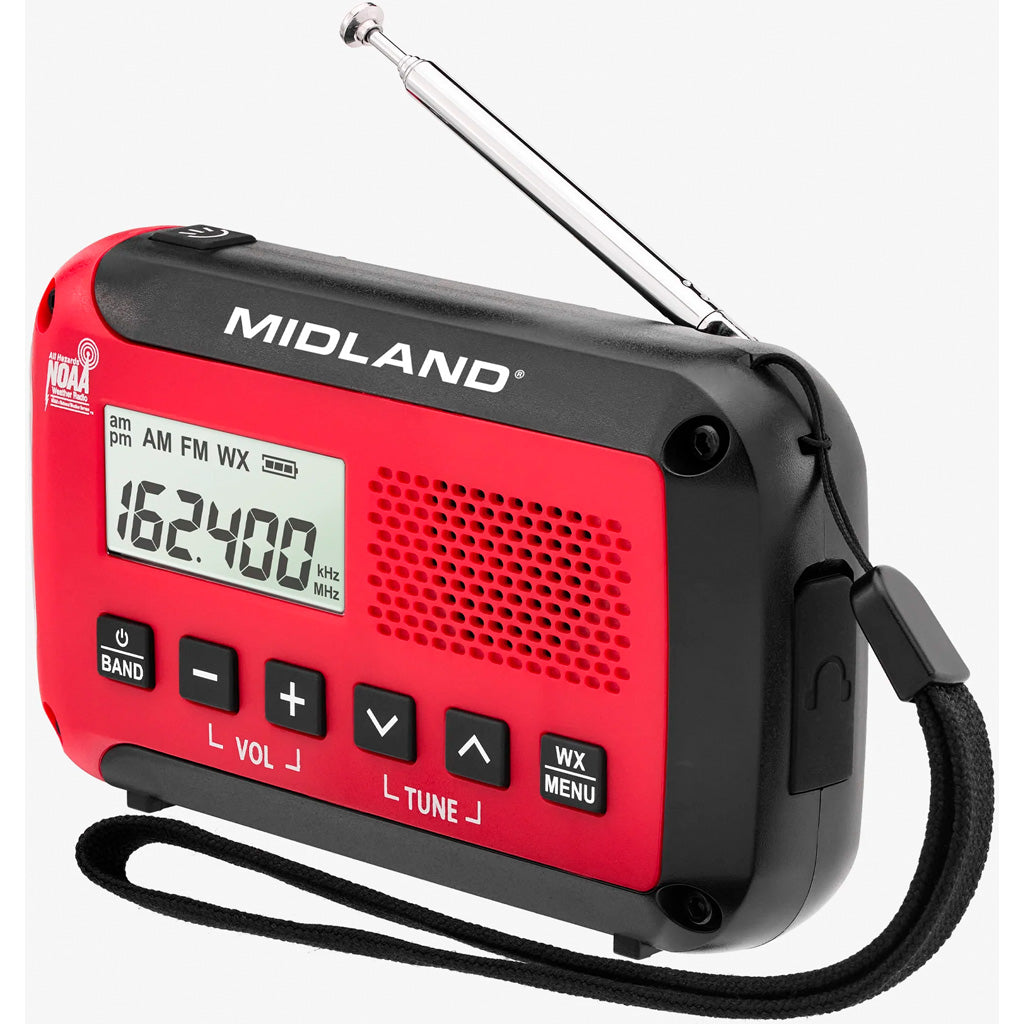 Midland Emergency Radio w/ AM/FM/Weather Alert. (Open Box)