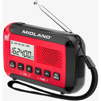 Midland Emergency Radio w/ AM/FM/Weather Alert. (Open Box)