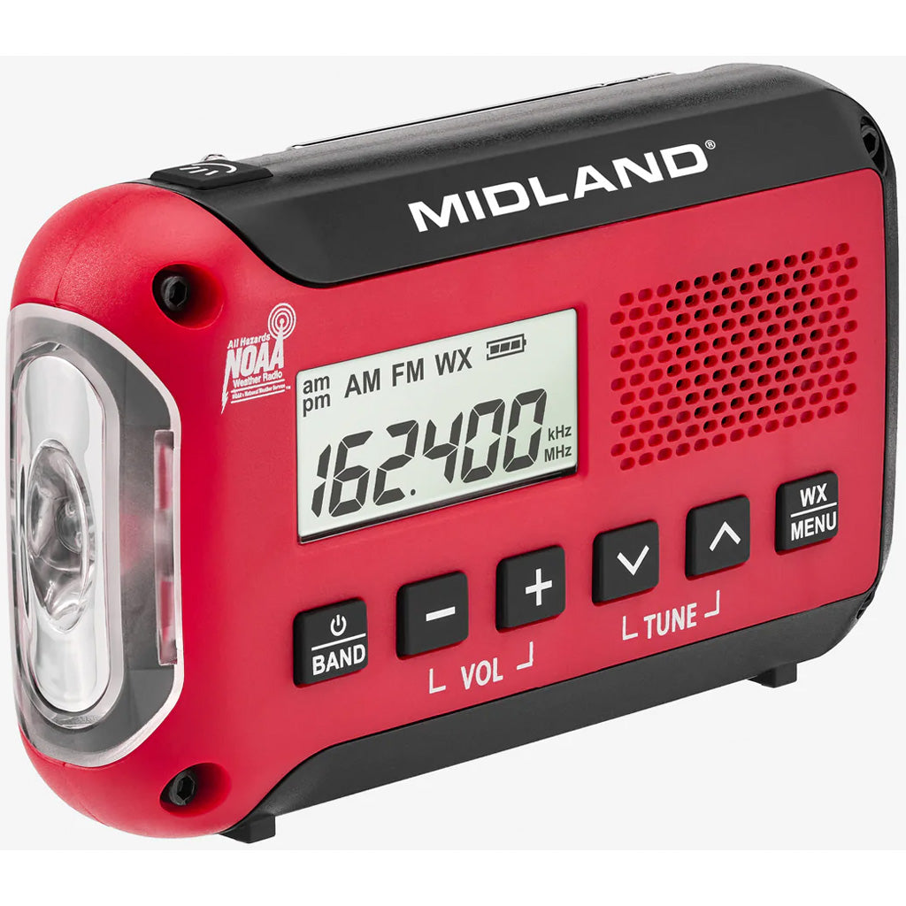 Midland Emergency Radio w/ AM/FM/Weather Alert. (Open Box)