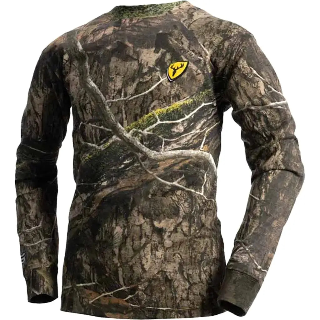 Blocker Outdoors Youth Fused Cotton Long Sleeve Shirt MO Country DNA - Medium