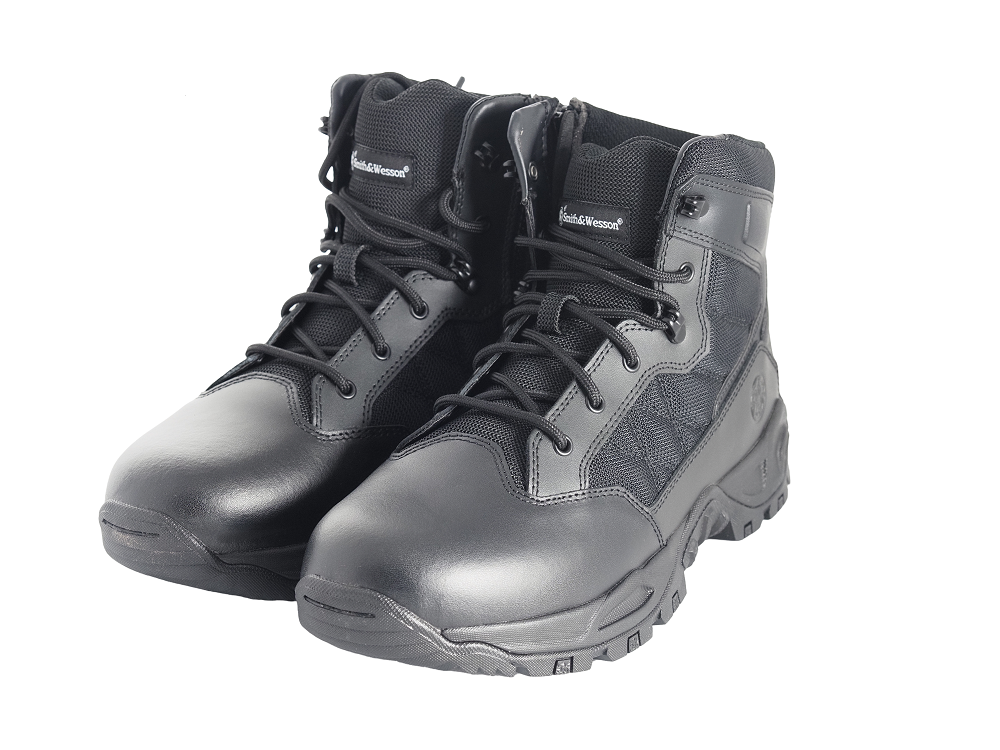 Scout 6 Hot Weather Side-Zip Polishable Toe , Smith &amp; Wesson