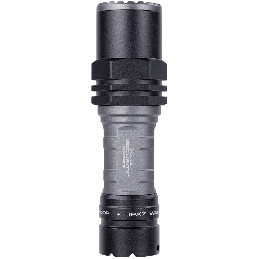 Police Security Long Throw Flashlight 400 Lumens with 1/4 Mile Beam Distance