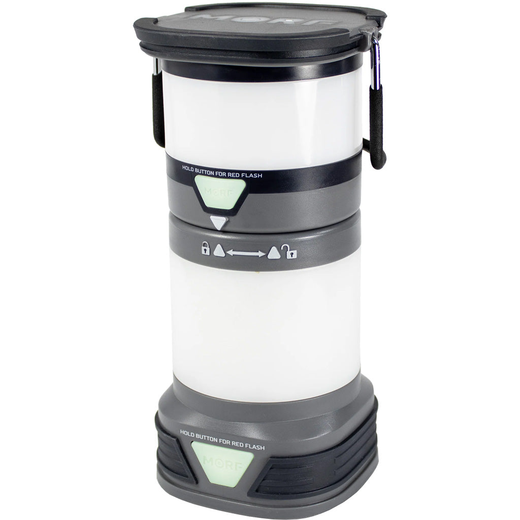 Police Security MORF Lantern with Dual-Mode Lighting and Rechargeable Power