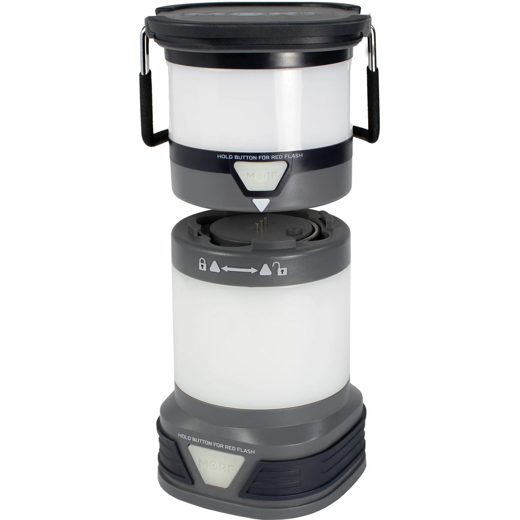 Police Security MORF Lantern with Dual-Mode Lighting and Rechargeable Power