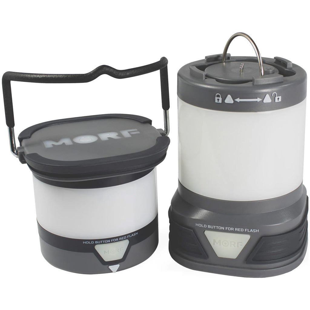 Police Security MORF Lantern with Dual-Mode Lighting and Rechargeable Power
