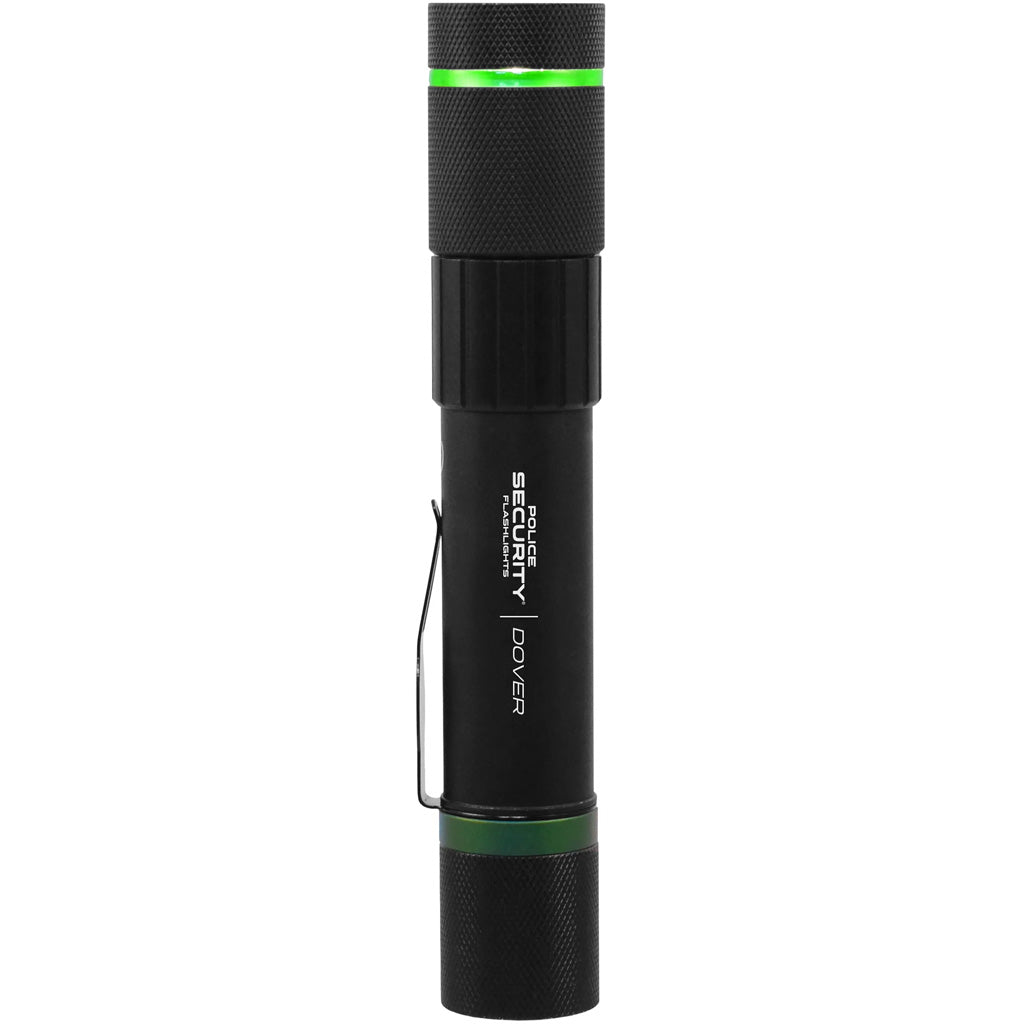 Police Security Dover 1000 Lumen LED Flashlight with Rechargeable Battery