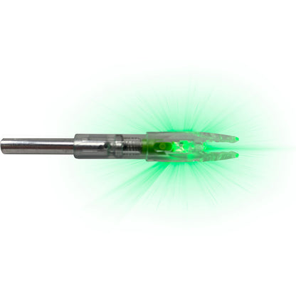 Victory Switch Lighted Nocks .245 Green 3-pack for Enhanced Visibility and Secure Fit
