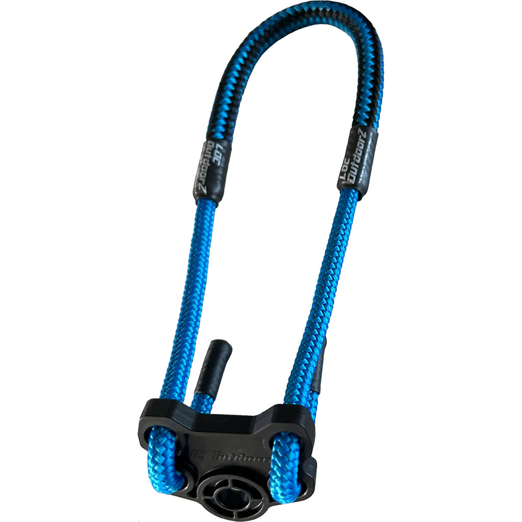 Loc Outdoorz Stiffy Maxx Sling Blue with Rigid Carbon Mount for Superior Stability