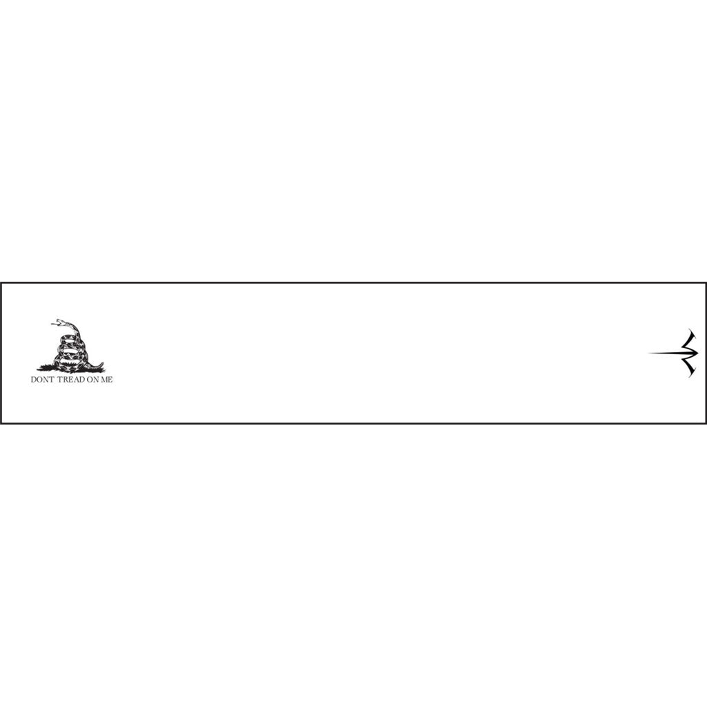 White Water Archery Gadsden White Arrow Wraps * 5 in. x 1.125 in. Pack of 15