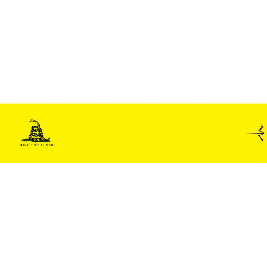 White Water Archery Gadsden Yellow Arrow Wraps - 15 Pack, 5 Inch x 1.125 Inch