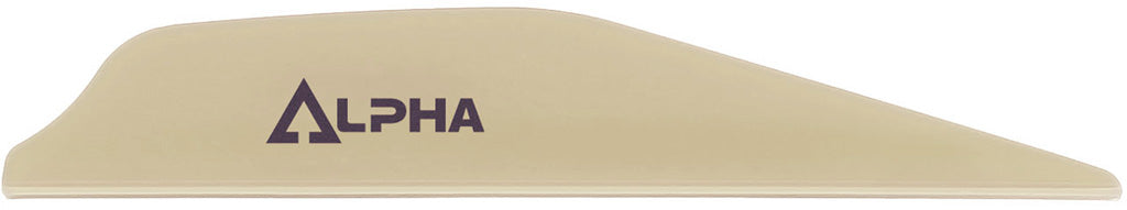 Bohning Alpha Vanes Tan 100 Pack - Precision Archery Fletching Accessories