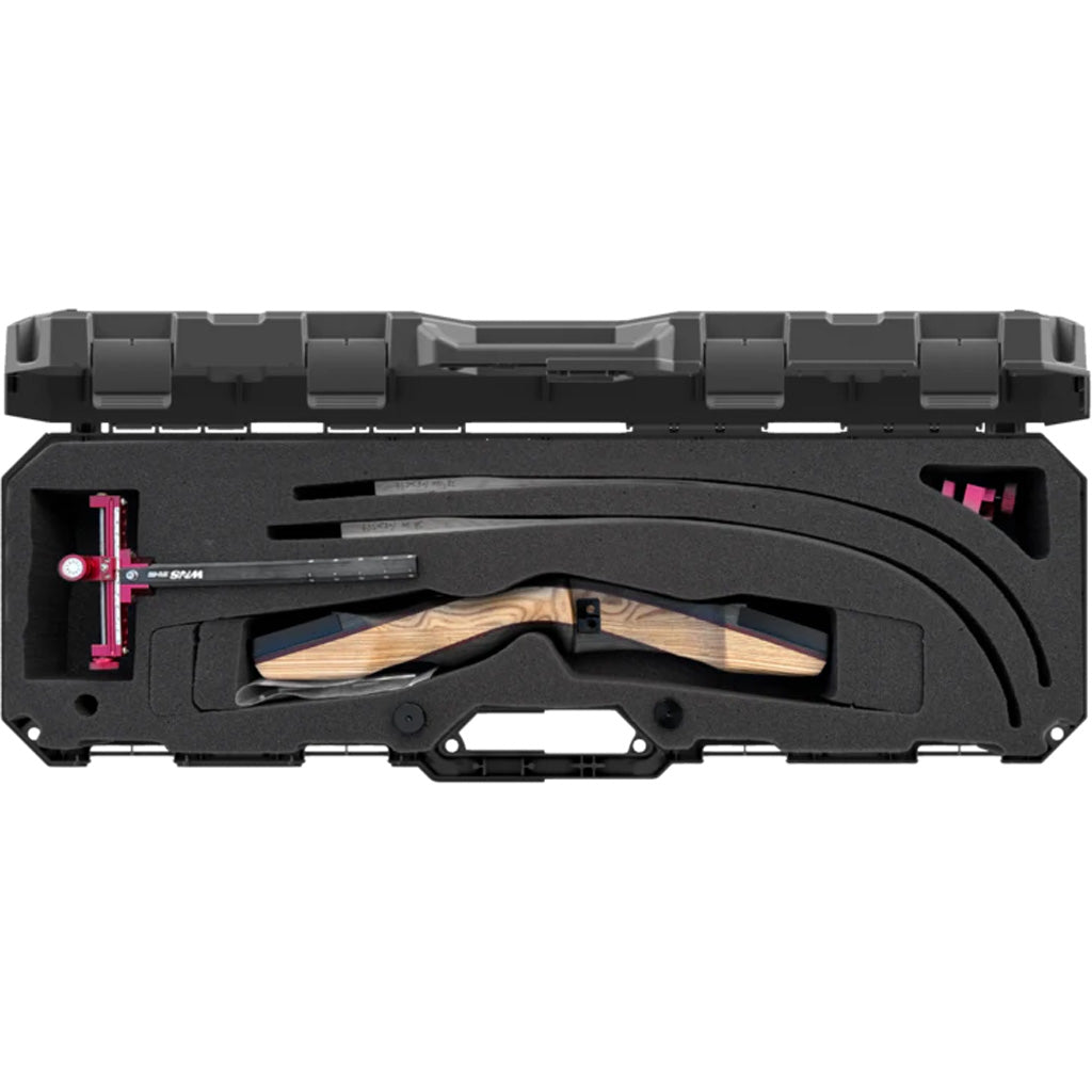 MTM Take Down Recurve Bow Case Black 34 in. - Durable Hard-Sided Storage for Bows and Accessories